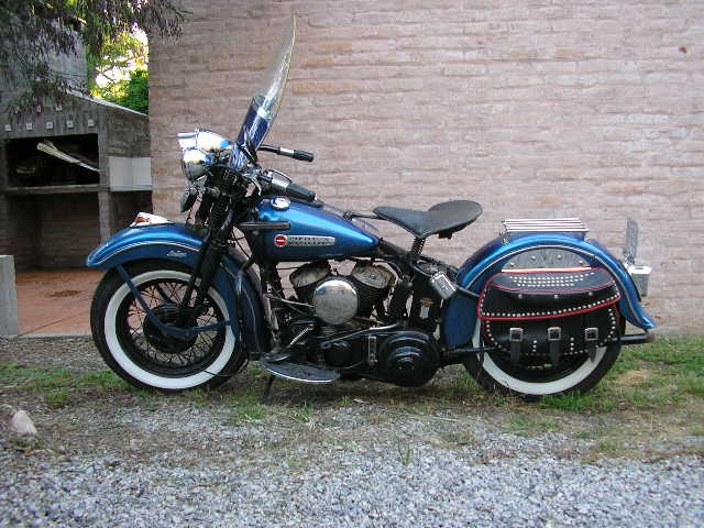 Harley Davidson WL-45 de 1948