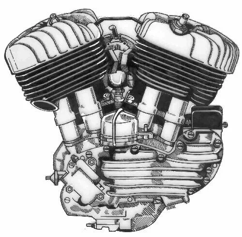 Motor "Flathead" del modelo WL-45
