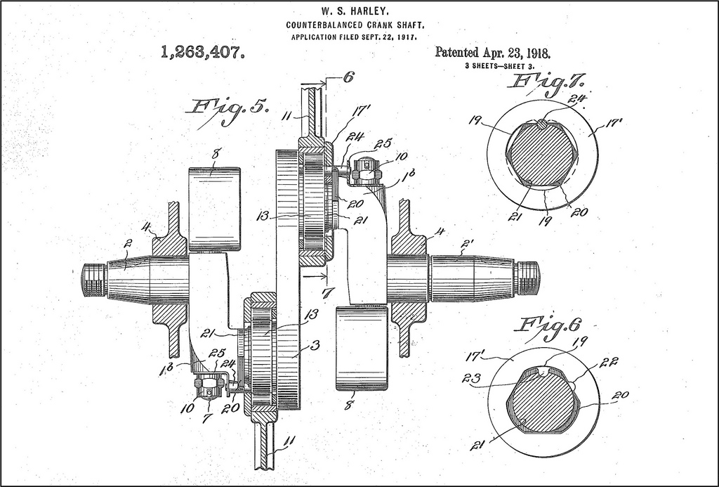 1918 - Patente del cigüeñal