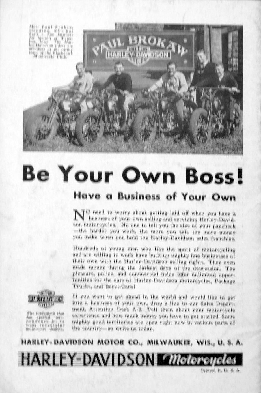 Be your own boss