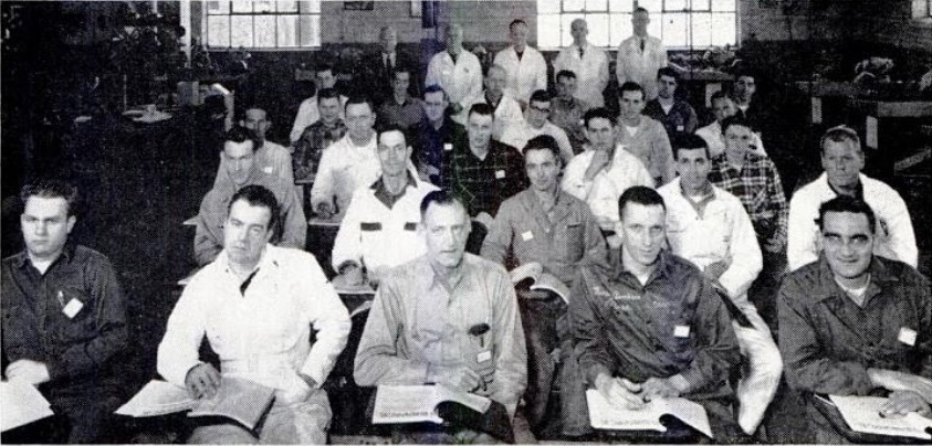 Escuela de Mecánica en 1957