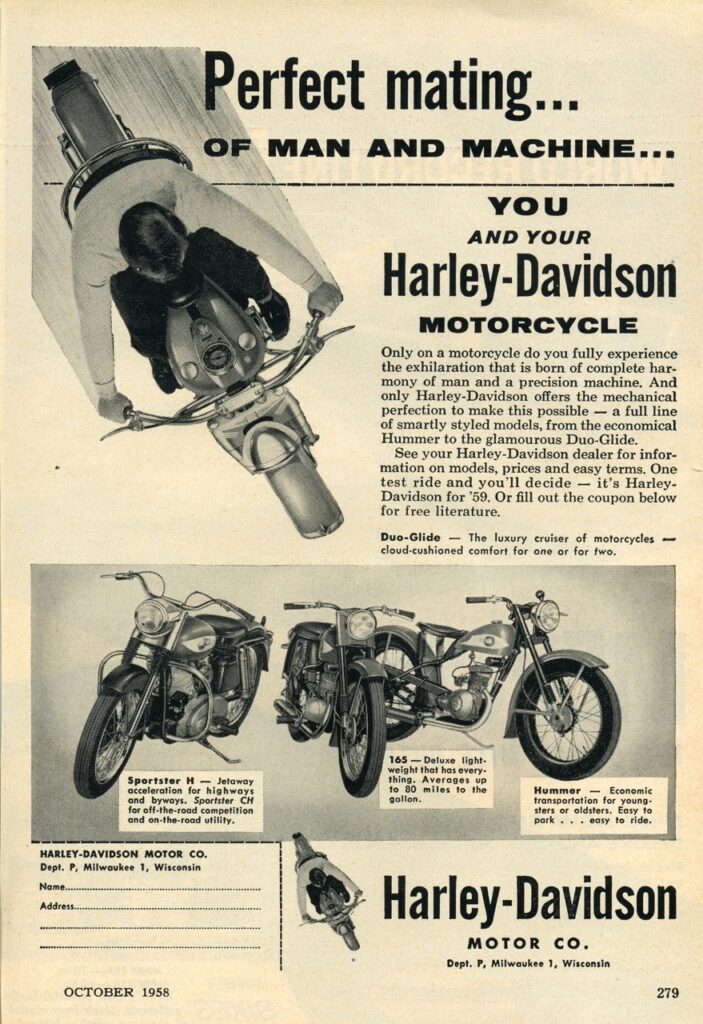 1959 - Harley-Davidson - folletos