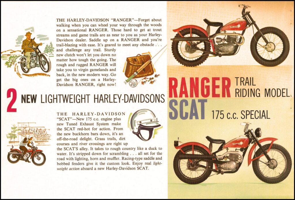 1962 - Harley-Davidson - folletos