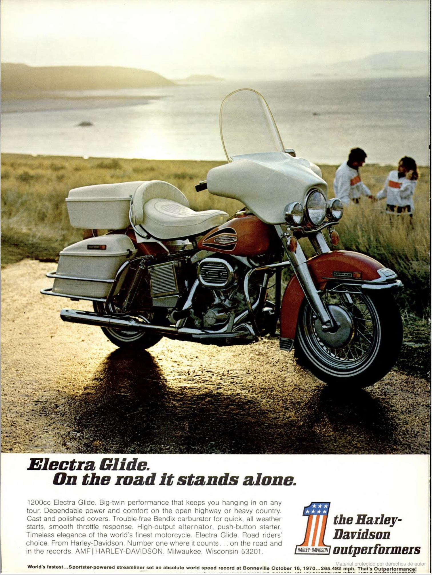 1971 - Harley-Davidson - Folletos
