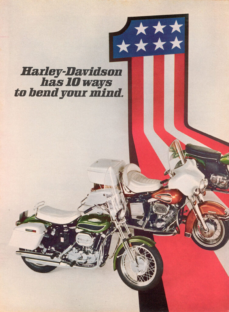 1971 - Harley-Davidson - Folletos