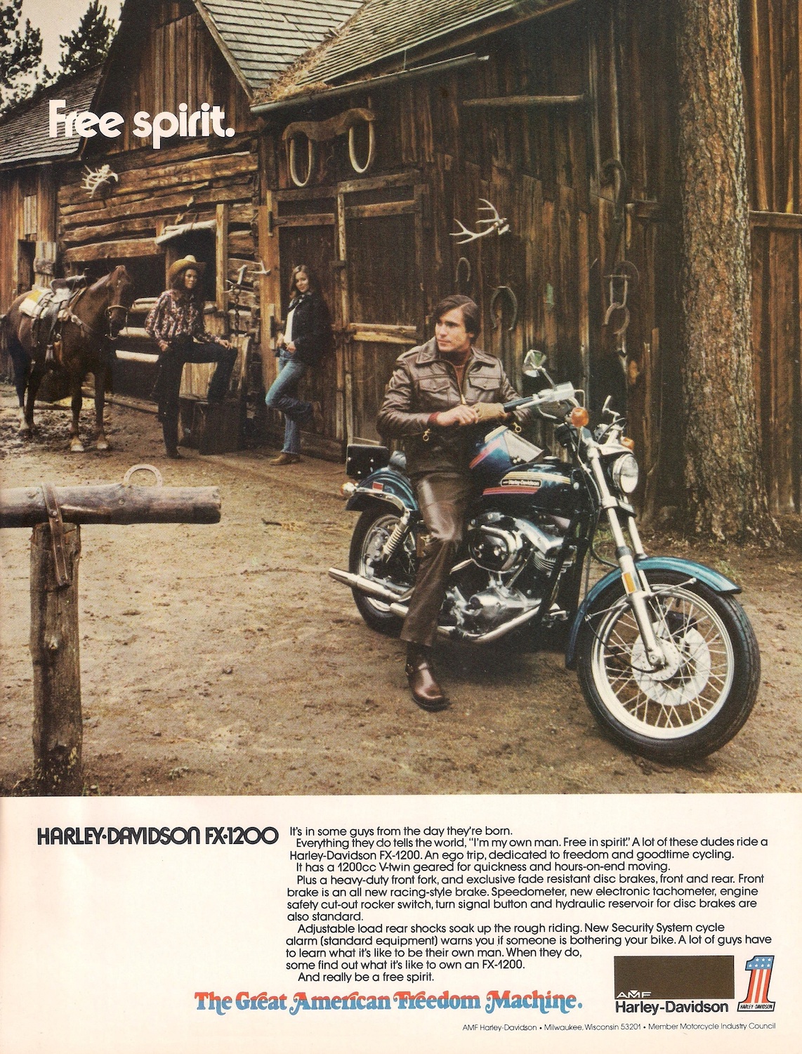 1974 - Harley-Davidson - Folletos