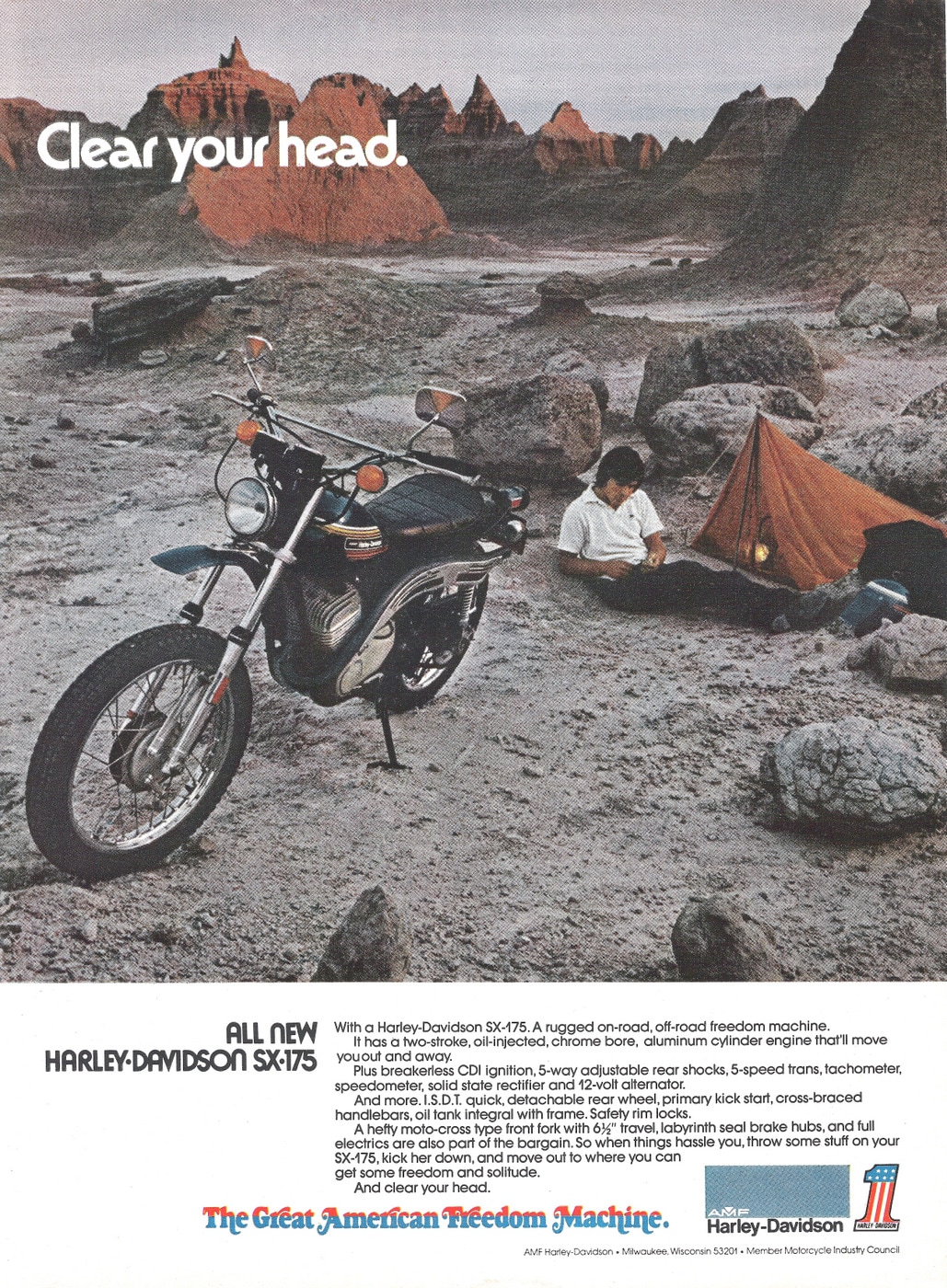 1974 - Harley-Davidson - Folletos