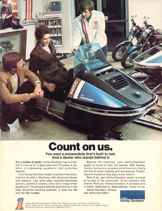 1975 - Harley-Davidson - Folletos