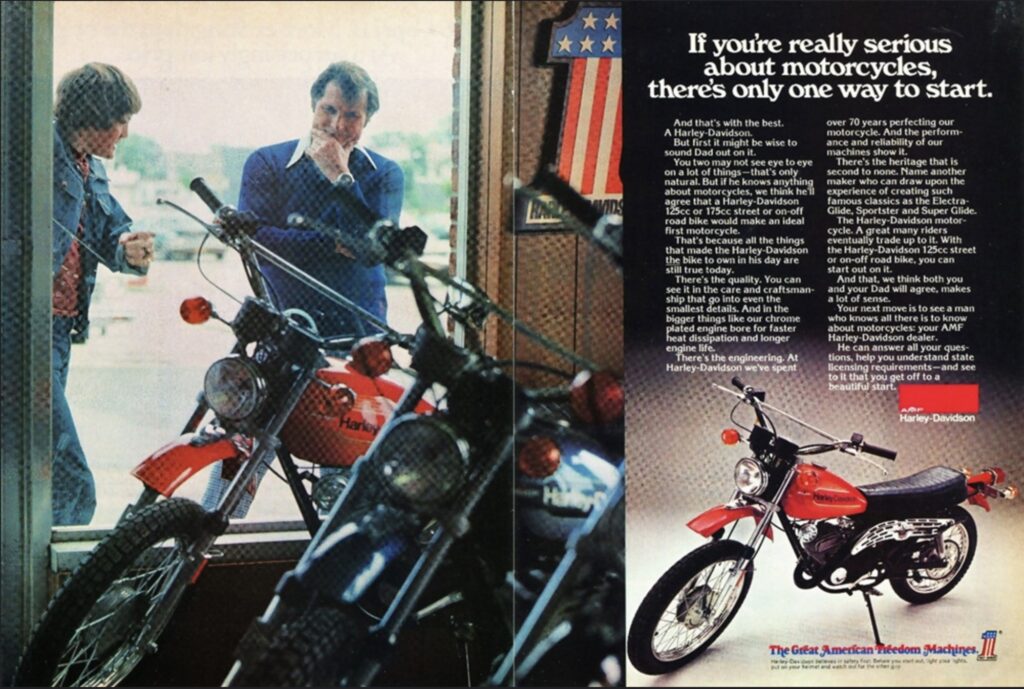 1976 - Harley-Davidson - Folletos