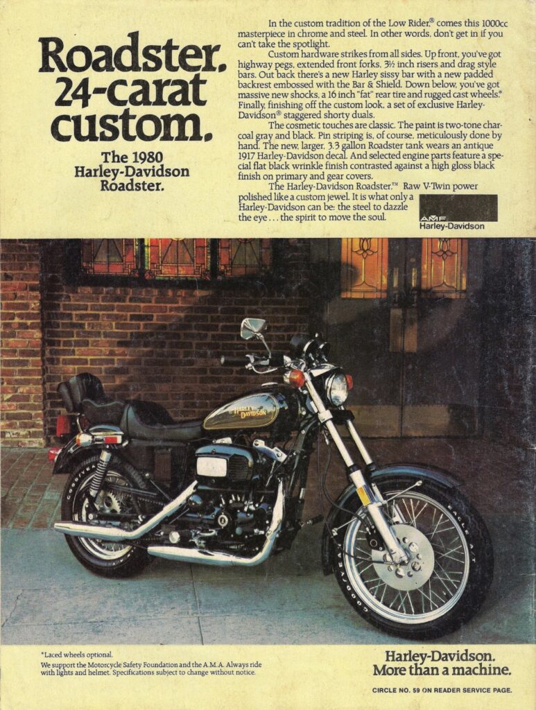 1980 - Harley-Davidson - Folletos