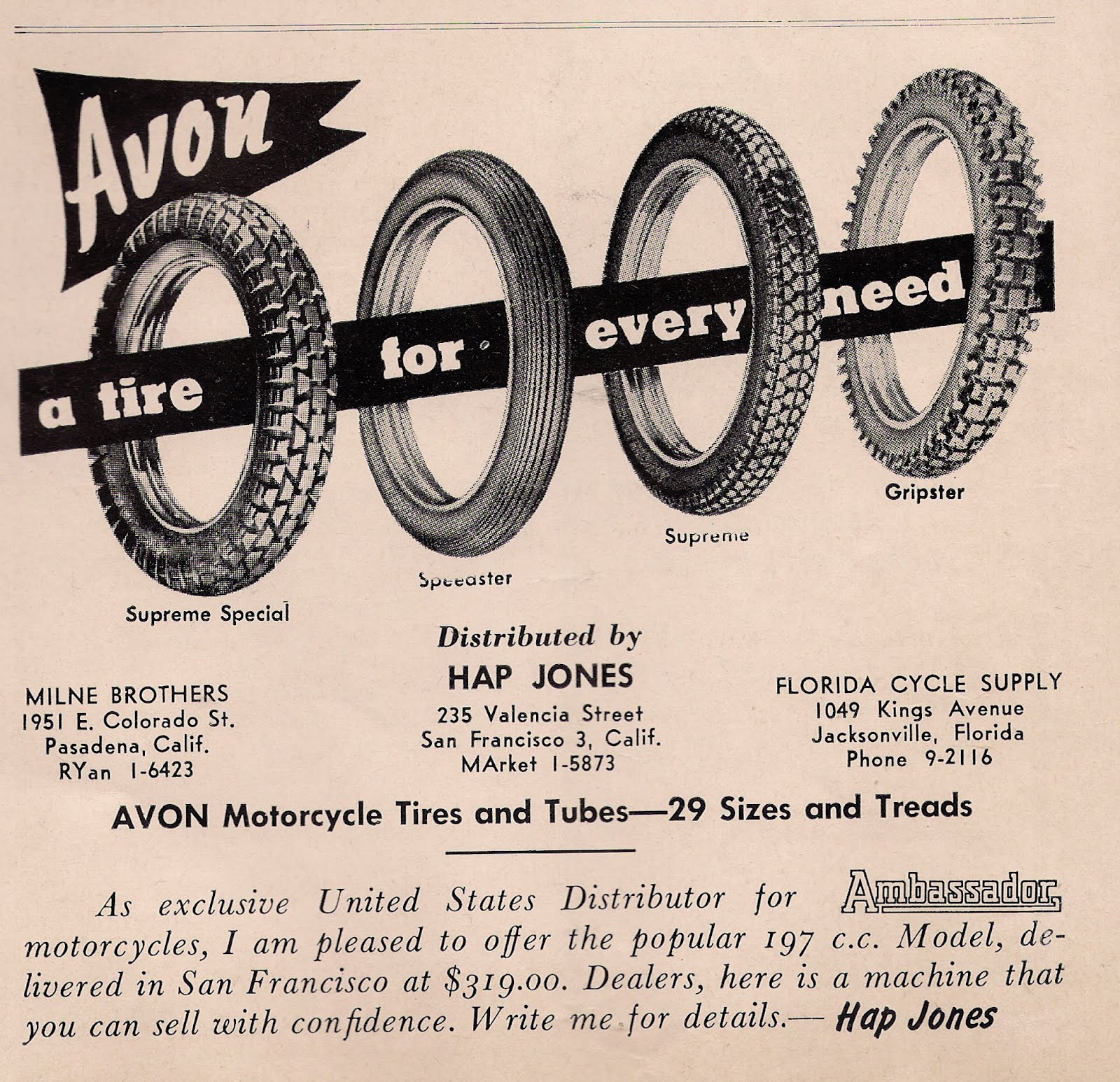 Neumáticos Avon