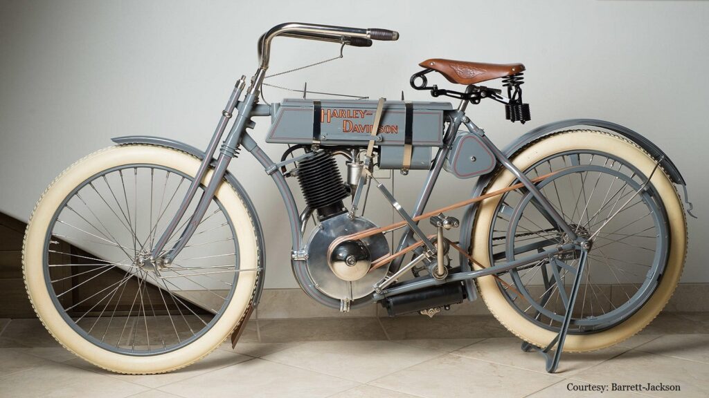 1907 - Harley-Davidson Strap Tank Single
