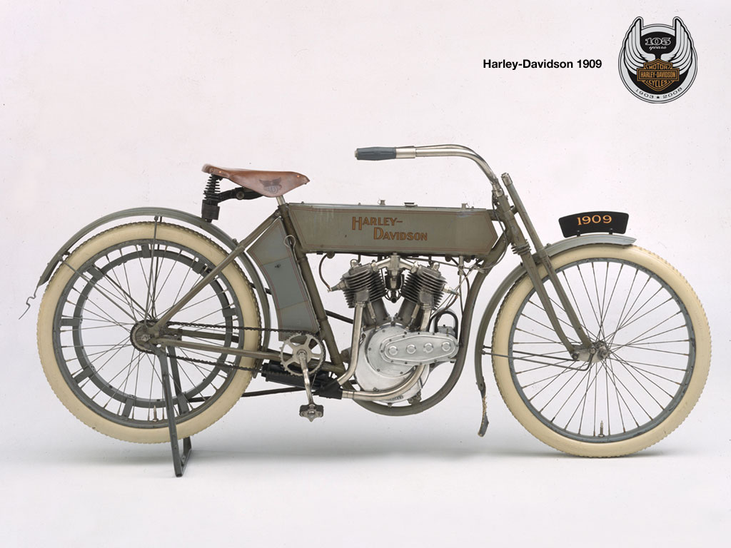 1909 - Harley-Davidson modelo 5D - V-Twin