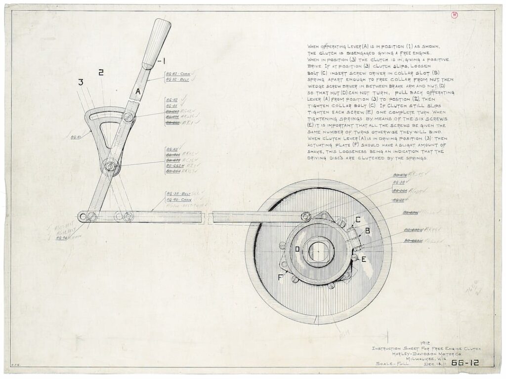 1912 - Patente embrague 