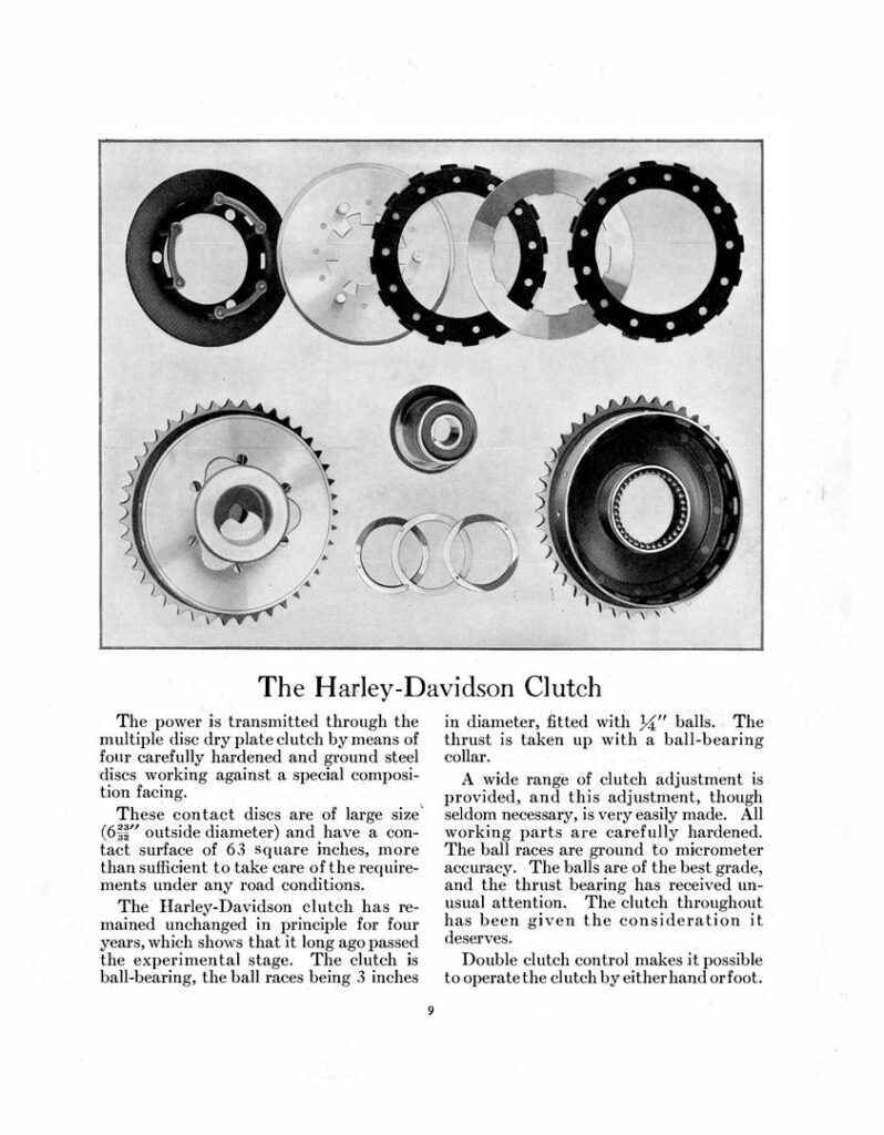 1916 - Harley-Davidson Folleto de ventas