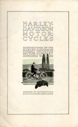 1913 - Harley-Davidson folleto