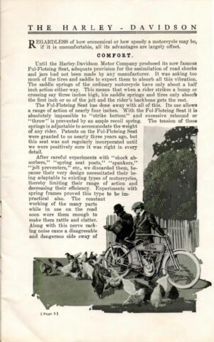 1913 - Harley-Davidson folleto
