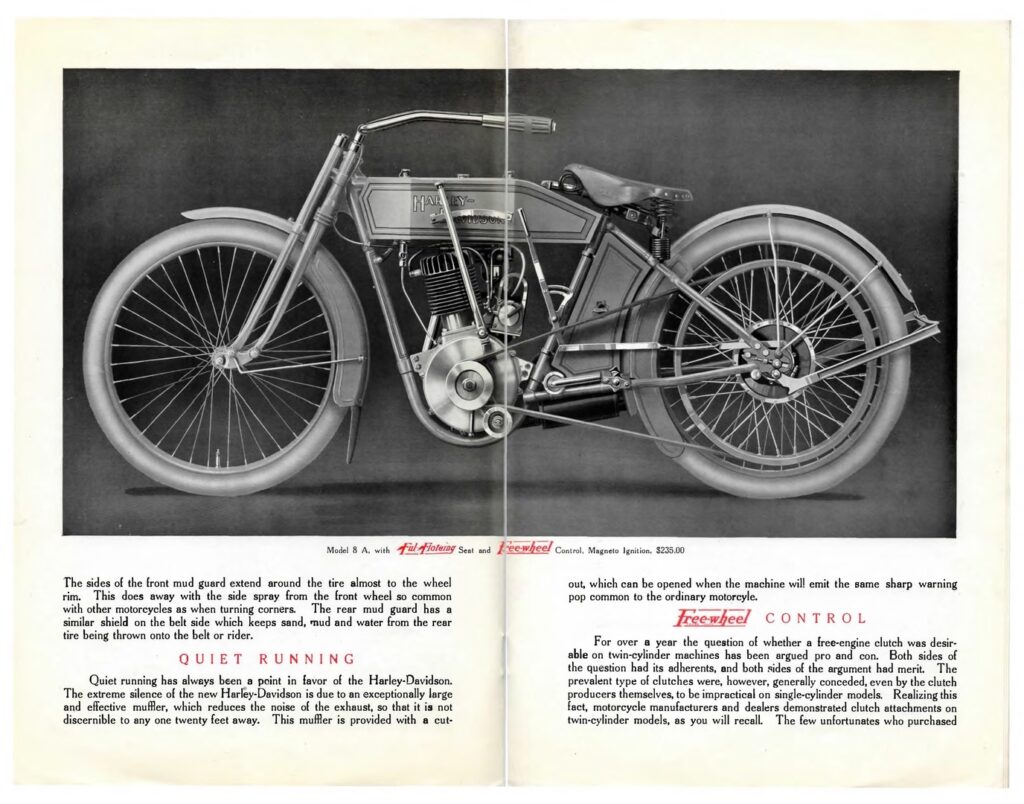 1912 - Harley-Davidson folleto
