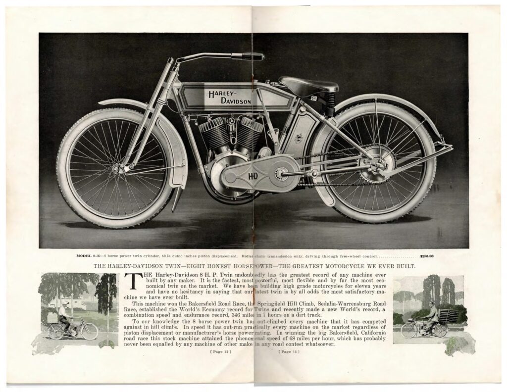 1913 - Harley-Davidson folleto