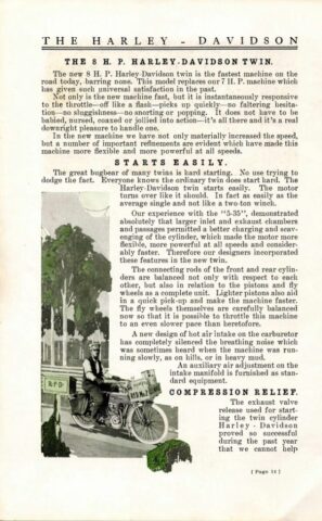 1913 - Harley-Davidson folleto