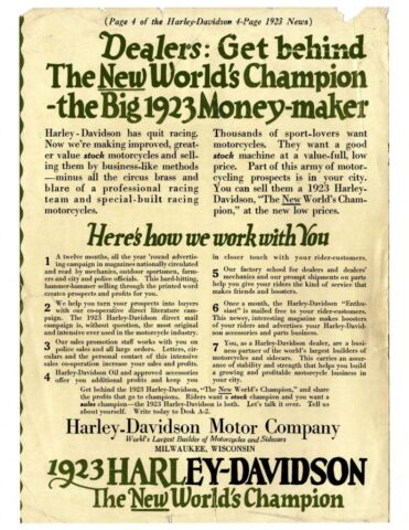 Harley-Davidson de 1923