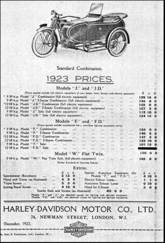 Harley-Davidson de 1923