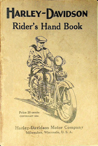 1924 - Riders handbook