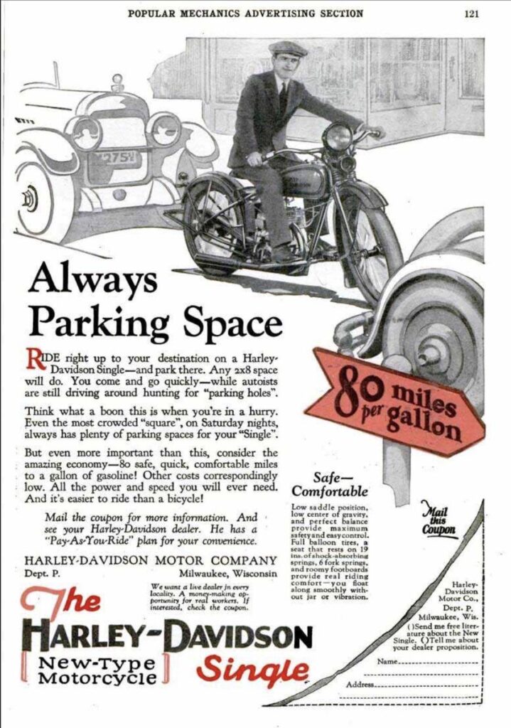 1926 - Harley-Davidson anuncios