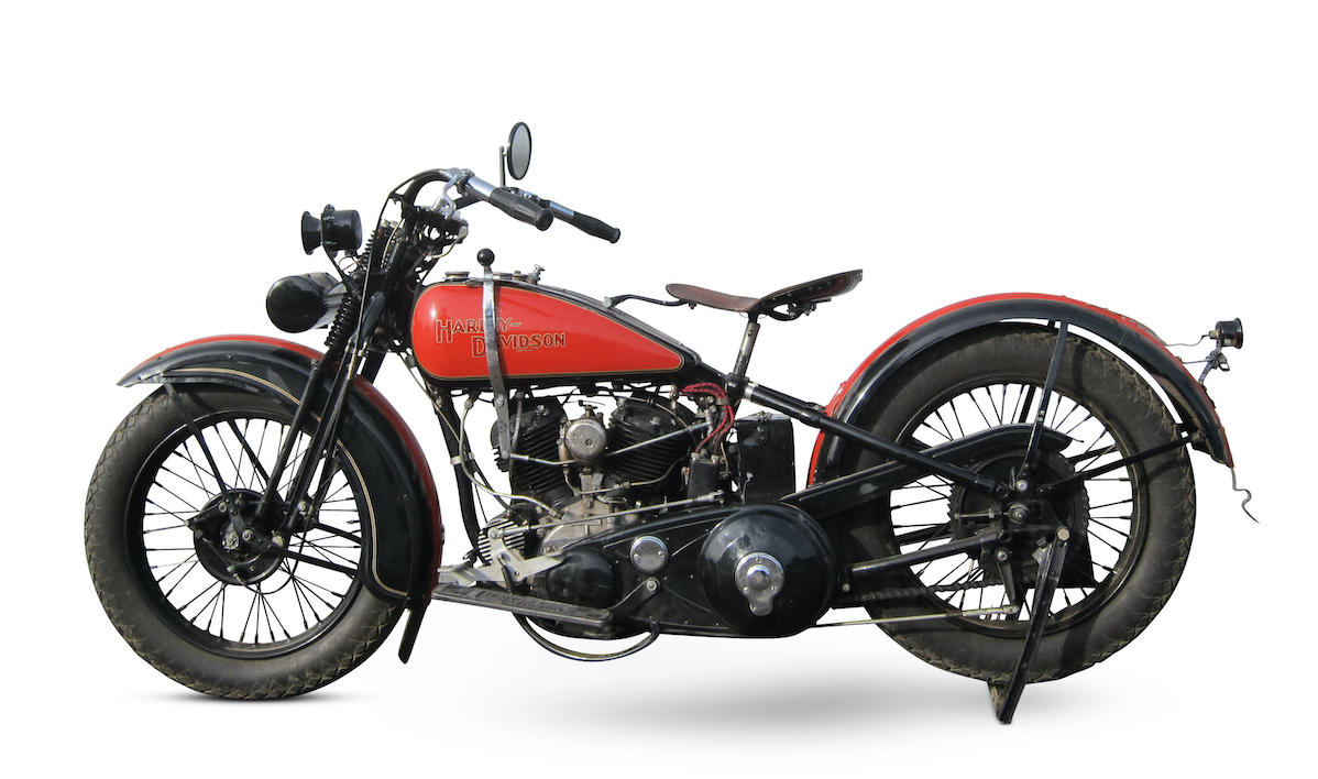 1931 - Harley-Davidson modelo 31V - Izquierda