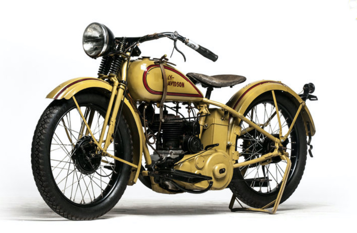 1932 - Harley-Davidson modelo 32B - derecha