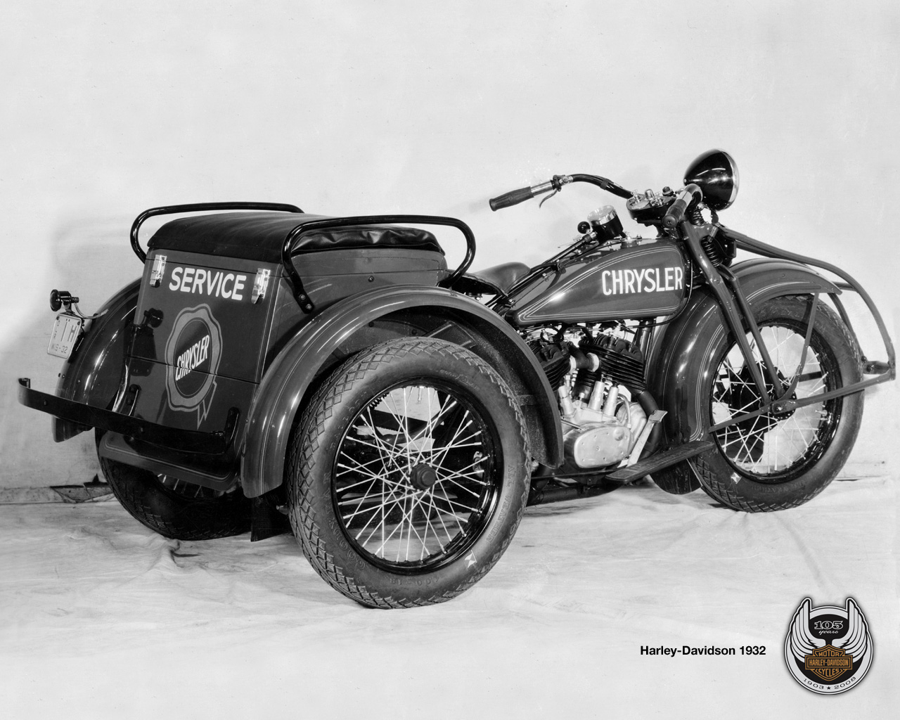 1932 - Harley-Davidson modelo Servicar