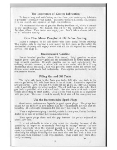 1933 - Harley-Davidson Riders Handbook - 45 twins y singles