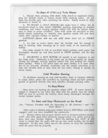 1933 - Harley-Davidson Riders Handbook - 45 twins y singles
