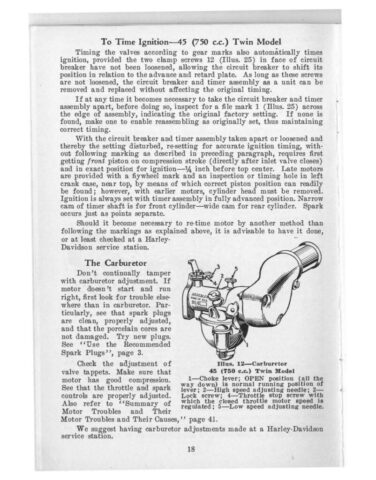 1933 - Harley-Davidson Riders Handbook - 45 twins y singles