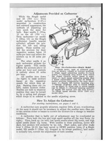 1933 - Harley-Davidson Riders Handbook - 45 twins y singles