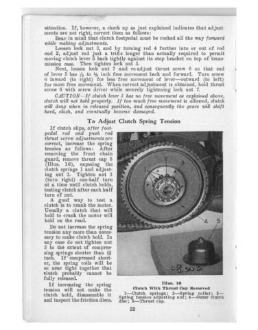 1933 - Harley-Davidson Riders Handbook - 45 twins y singles