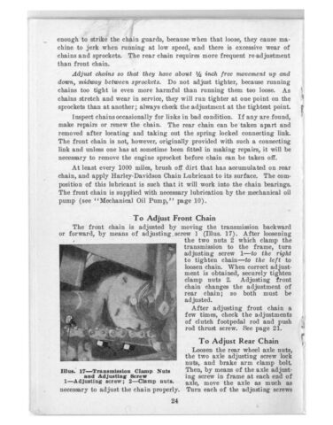 1933 - Harley-Davidson Riders Handbook - 45 twins y singles