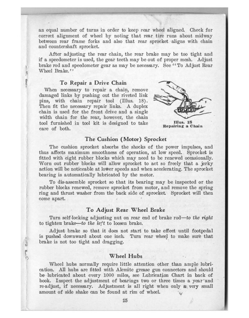1933 - Harley-Davidson Riders Handbook - 45 twins y singles