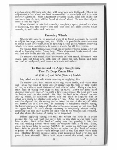 1933 - Harley-Davidson Riders Handbook - 45 twins y singles