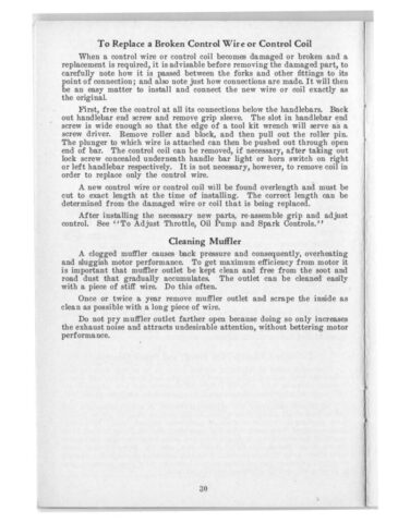 1933 - Harley-Davidson Riders Handbook - 45 twins y singles