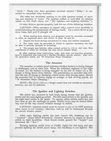 1933 - Harley-Davidson Riders Handbook - 45 twins y singles