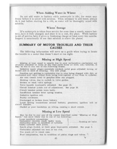 1933 - Harley-Davidson Riders Handbook - 45 twins y singles
