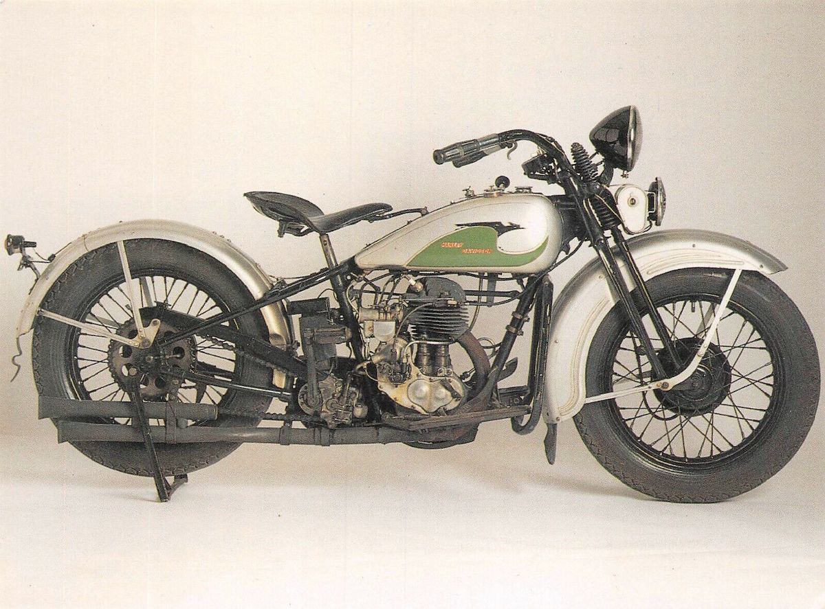 1933 - Harley-Davidson modelo 33C - derecha