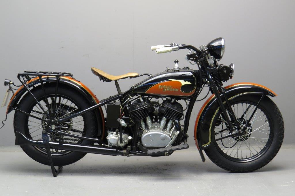 1933 - Harley-Davidson modelo 33VLE - Derecha
