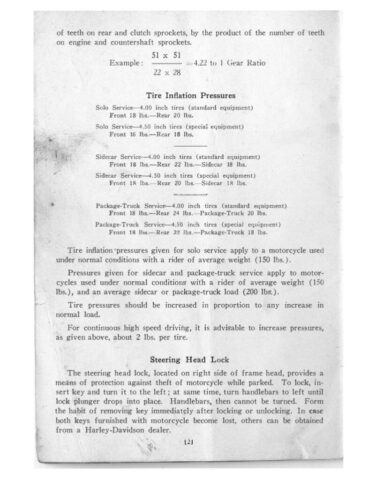 1935 - Harley-Davidson Riders Handbook 74 twin