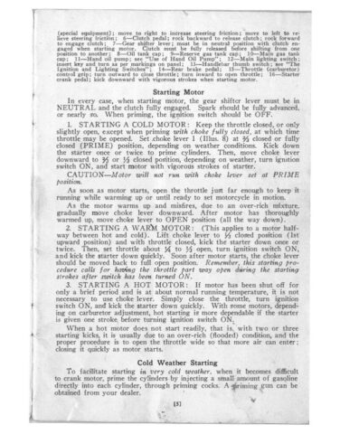 1935 - Harley-Davidson Riders Handbook 74 twin