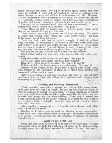 1935 - Harley-Davidson Riders Handbook 74 twin