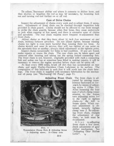 1935 - Harley-Davidson Riders Handbook 74 twin