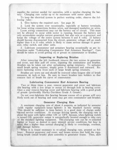 1935 - Harley-Davidson Riders Handbook 74 twin