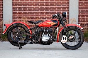 1935 - Harley-Davidson modelos